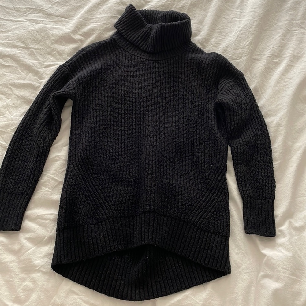 Black Knitted Sweater Dress from Old Navy, XS